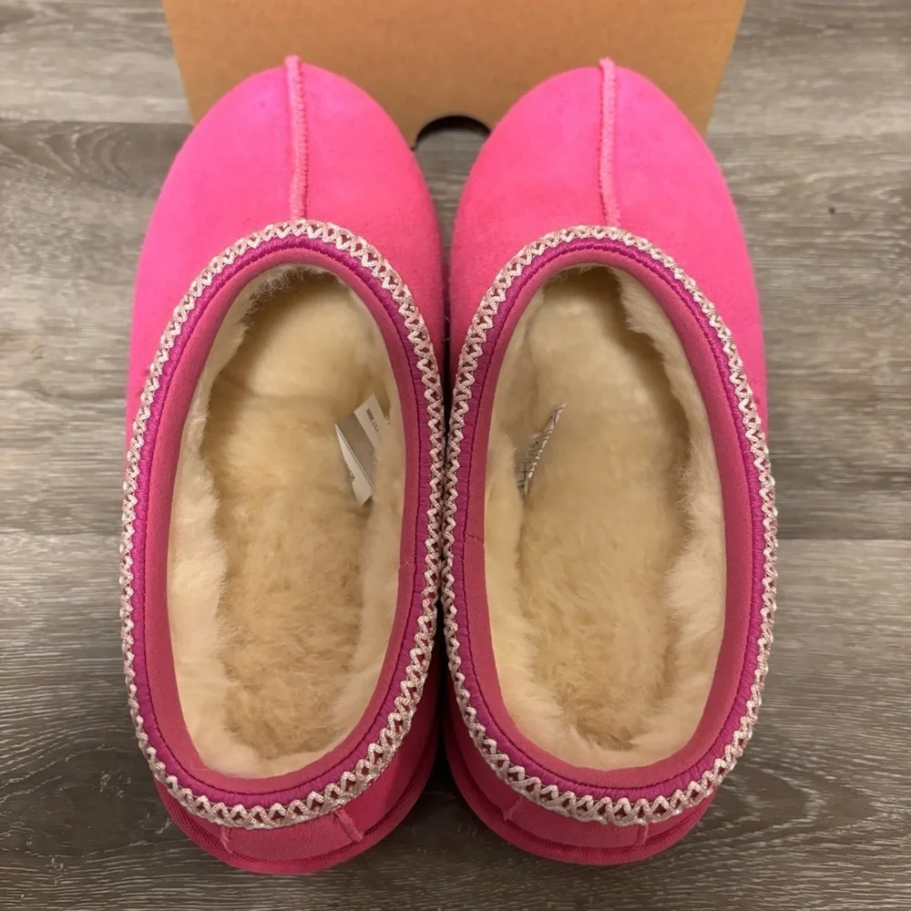 UGG | Kids Tasman II Slippers In Rock Rose Pink Size 4 NEW - Picture 5 of 9
